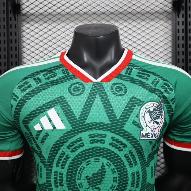 Raúl 2026 Player Version Mexico National Team Home Soccer Jersey