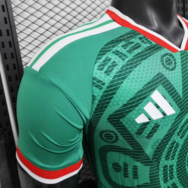 Raúl 2026 Player Version Mexico National Team Home Soccer Jersey