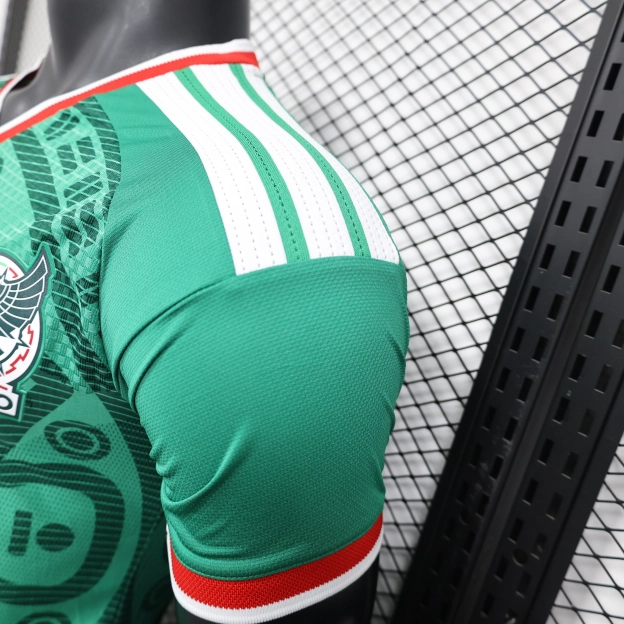 Raúl 2026 Player Version Mexico National Team Home Soccer Jersey