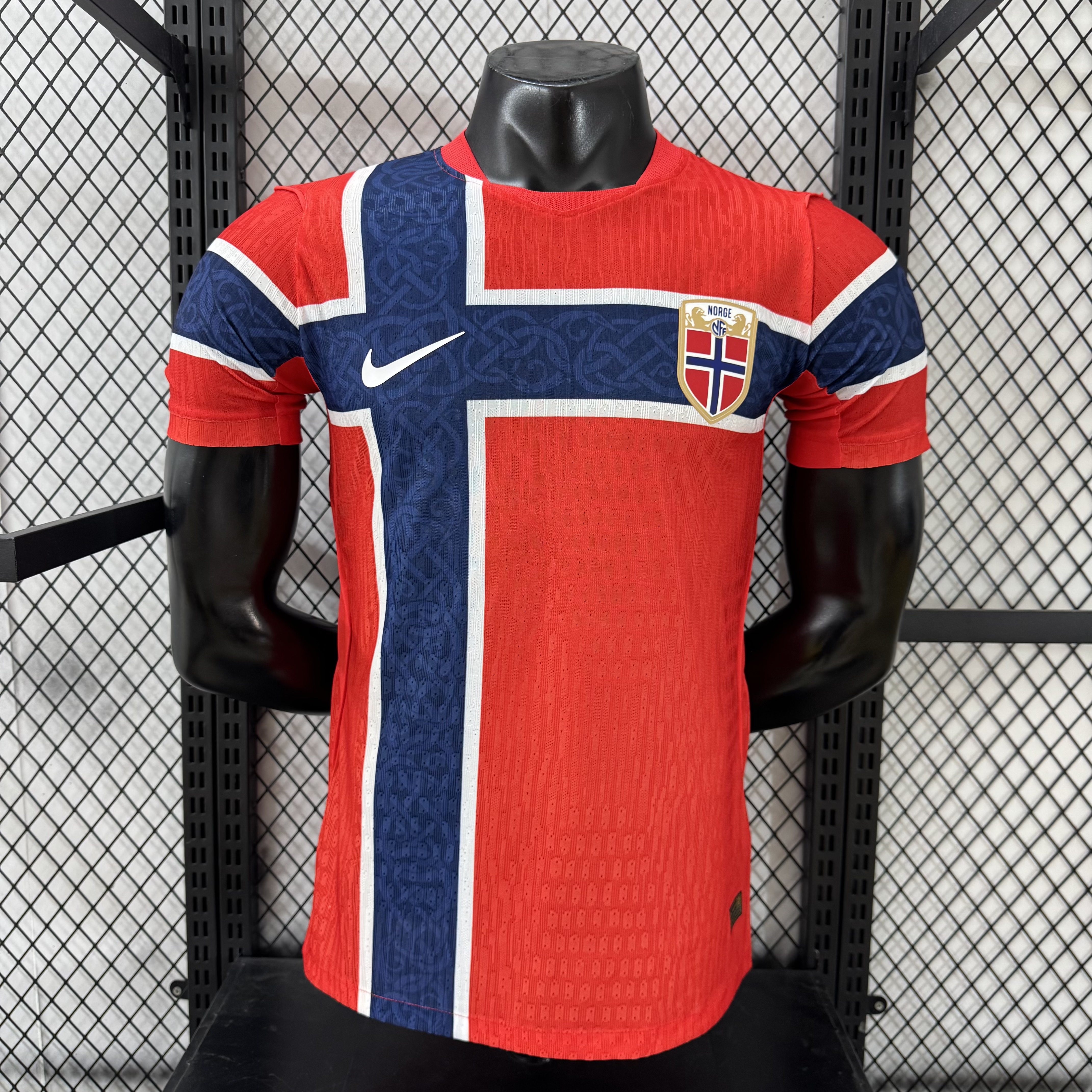 Erling Braut Håland Norway National Team Home Soccer Jersey