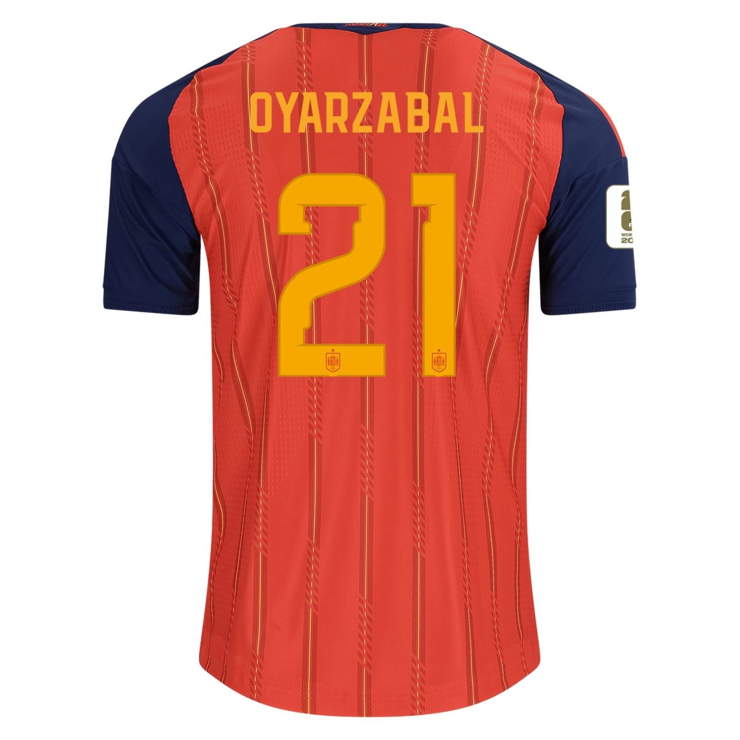 2026 Player Version Spain National Team Two-Star Home Soccer Jersey