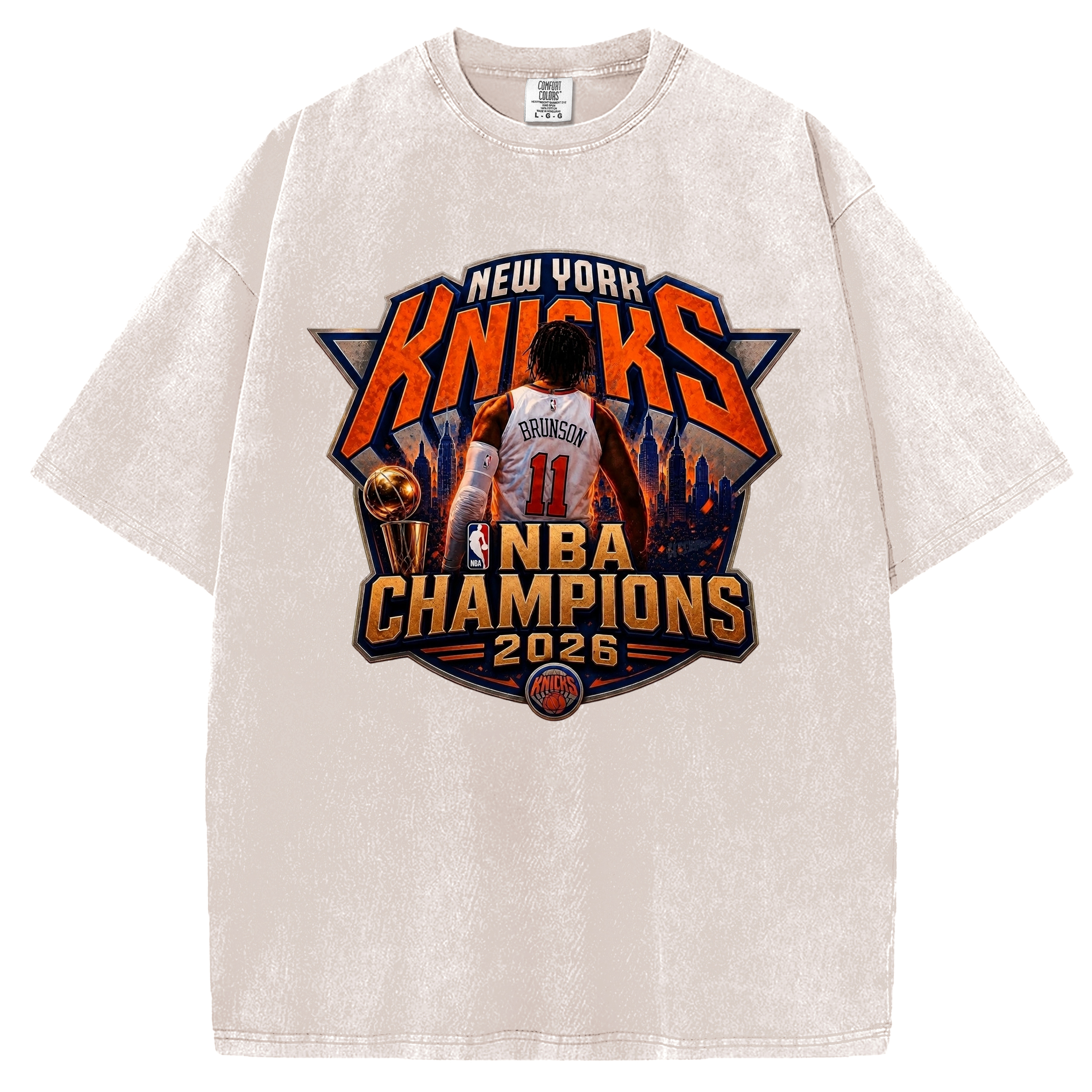 New York Knicks 2026 NBA Champions T-Shirt