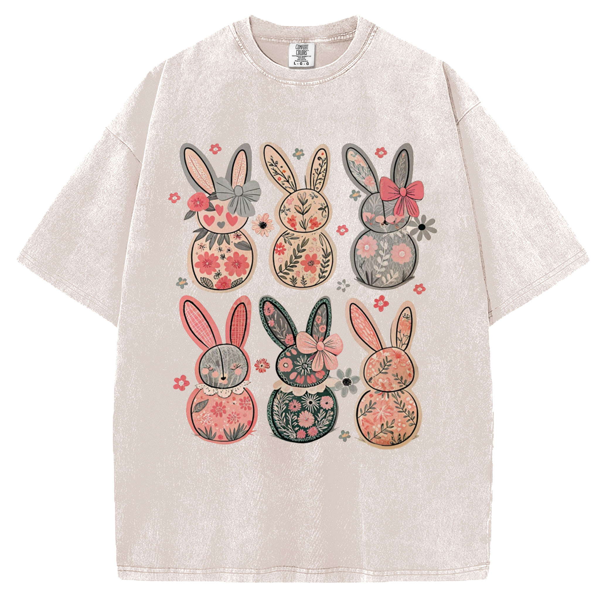 Coquette Easter Bunny Floral T-shirt/Sweatshirt