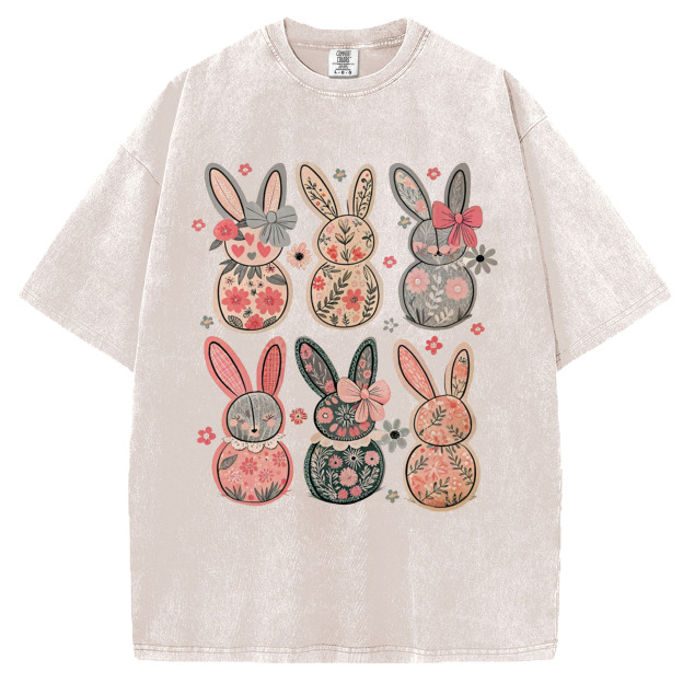 Coquette Easter Bunny Floral T-shirt/Sweatshirt