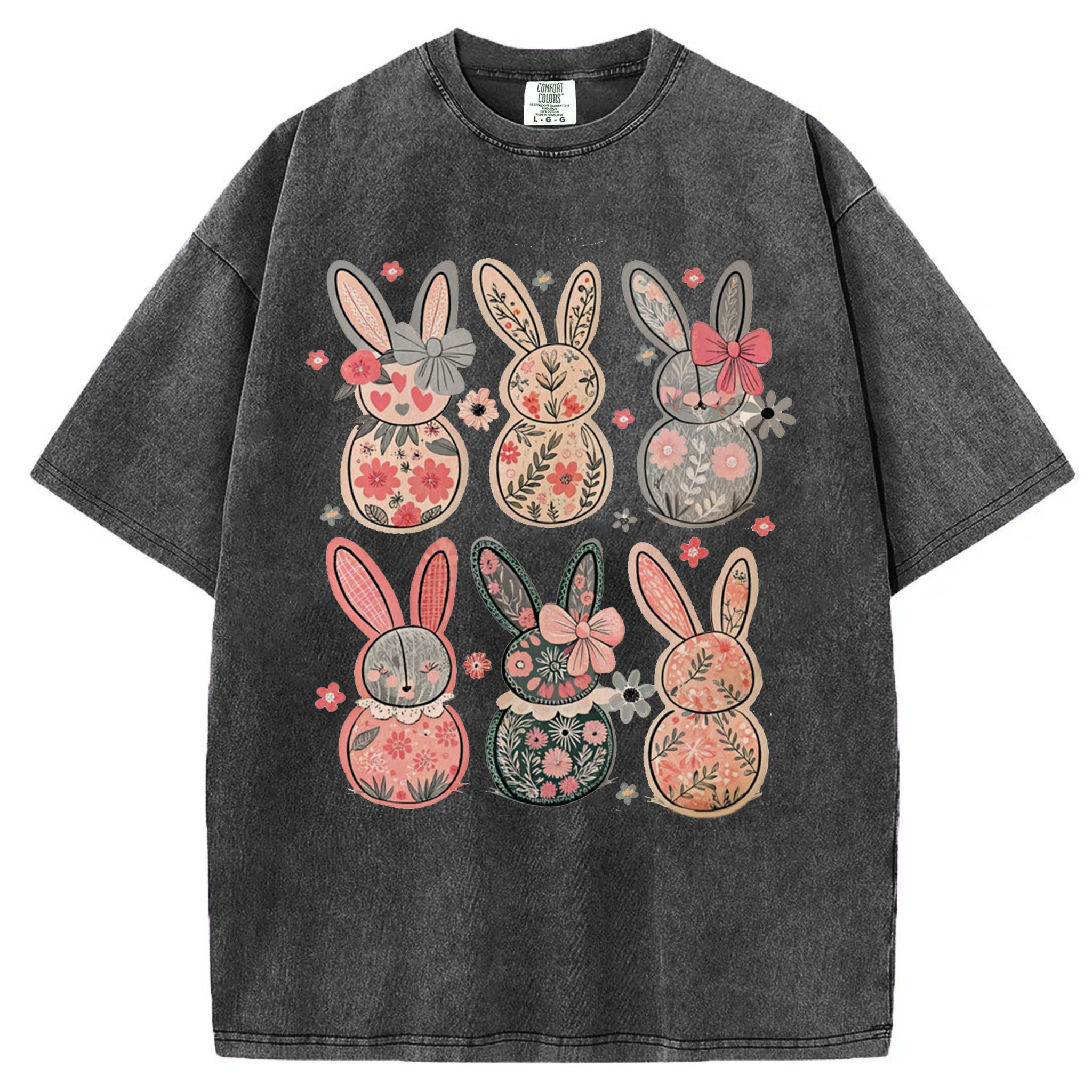 Coquette Easter Bunny Floral T-shirt/Sweatshirt