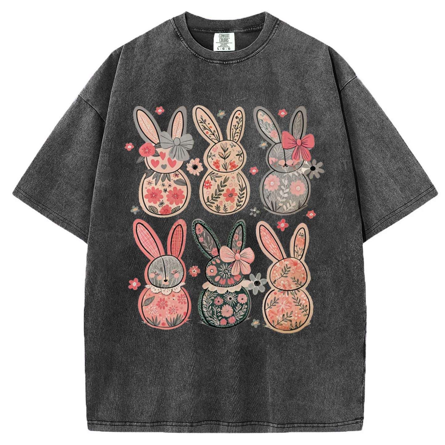 Coquette Easter Bunny Floral T-shirt/Sweatshirt