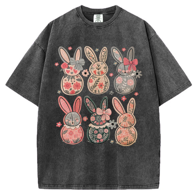 Coquette Easter Bunny Floral T-shirt/Sweatshirt