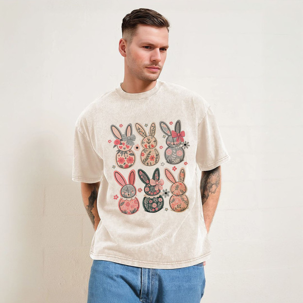 Coquette Easter Bunny Floral T-shirt/Sweatshirt