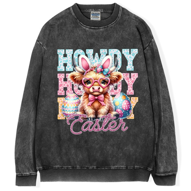 Easter Teacher Cute Coquette Bow Bunny T-shirt/Sweatshirt
