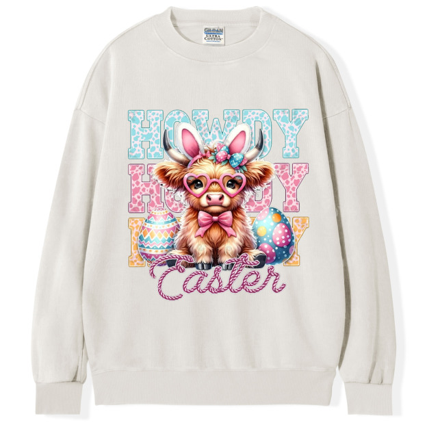 Easter Teacher Cute Coquette Bow Bunny T-shirt/Sweatshirt