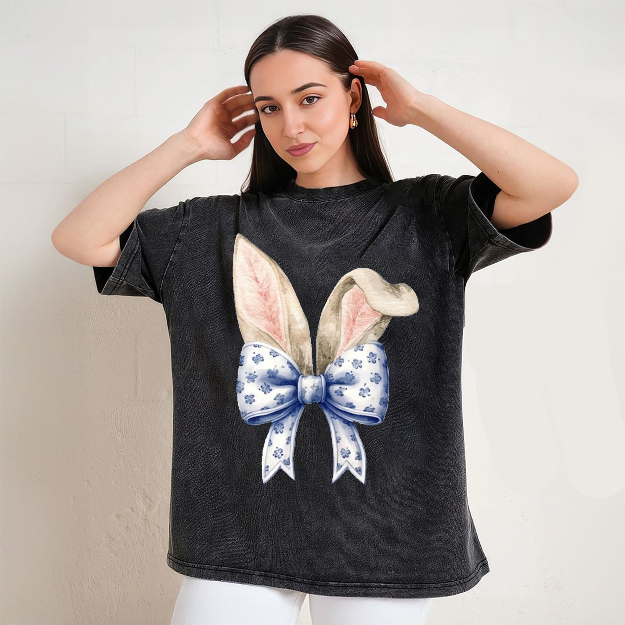 Coquette Bow Bunny Ears T-shirt/Sweatshirt