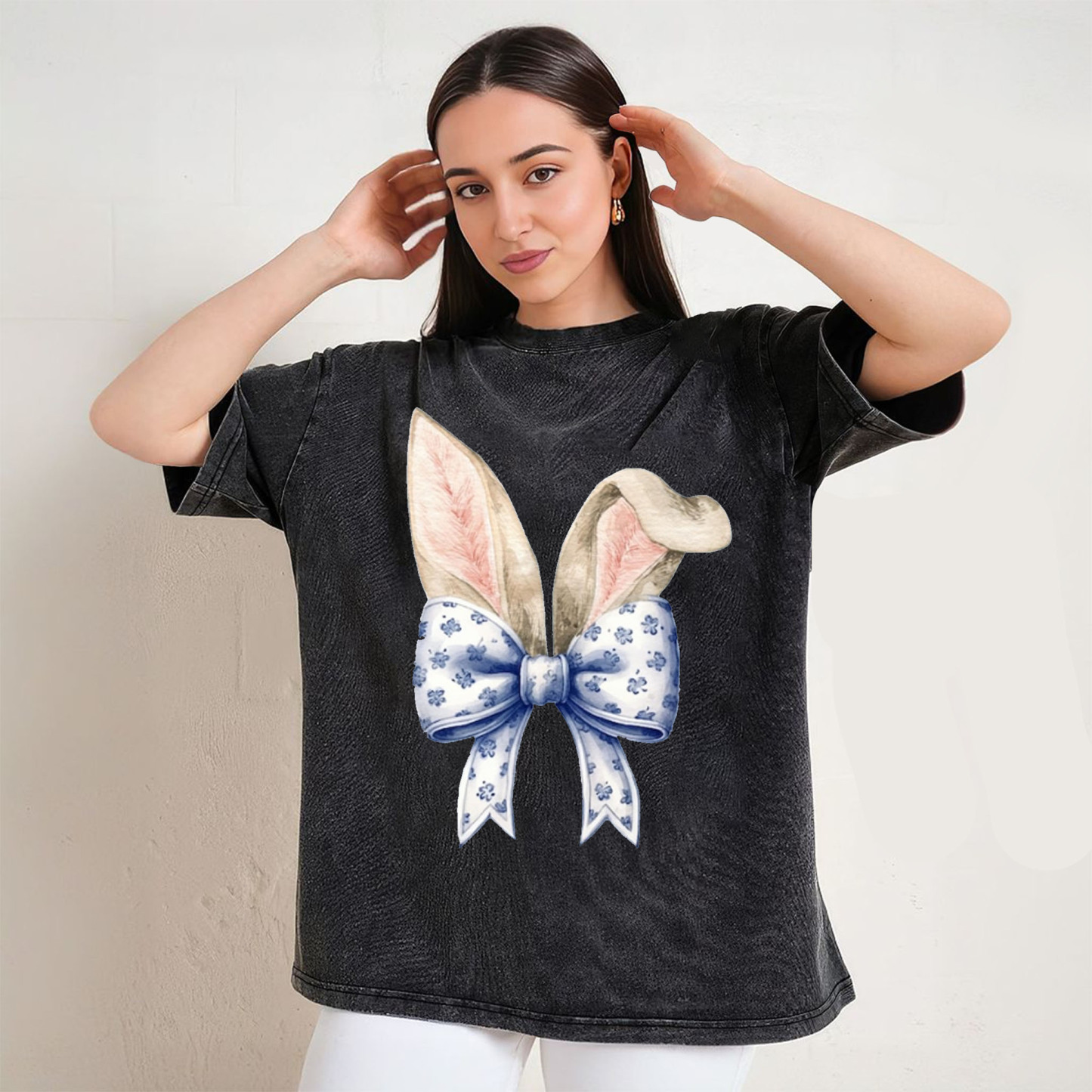Coquette Bow Bunny Ears T-shirt/Sweatshirt