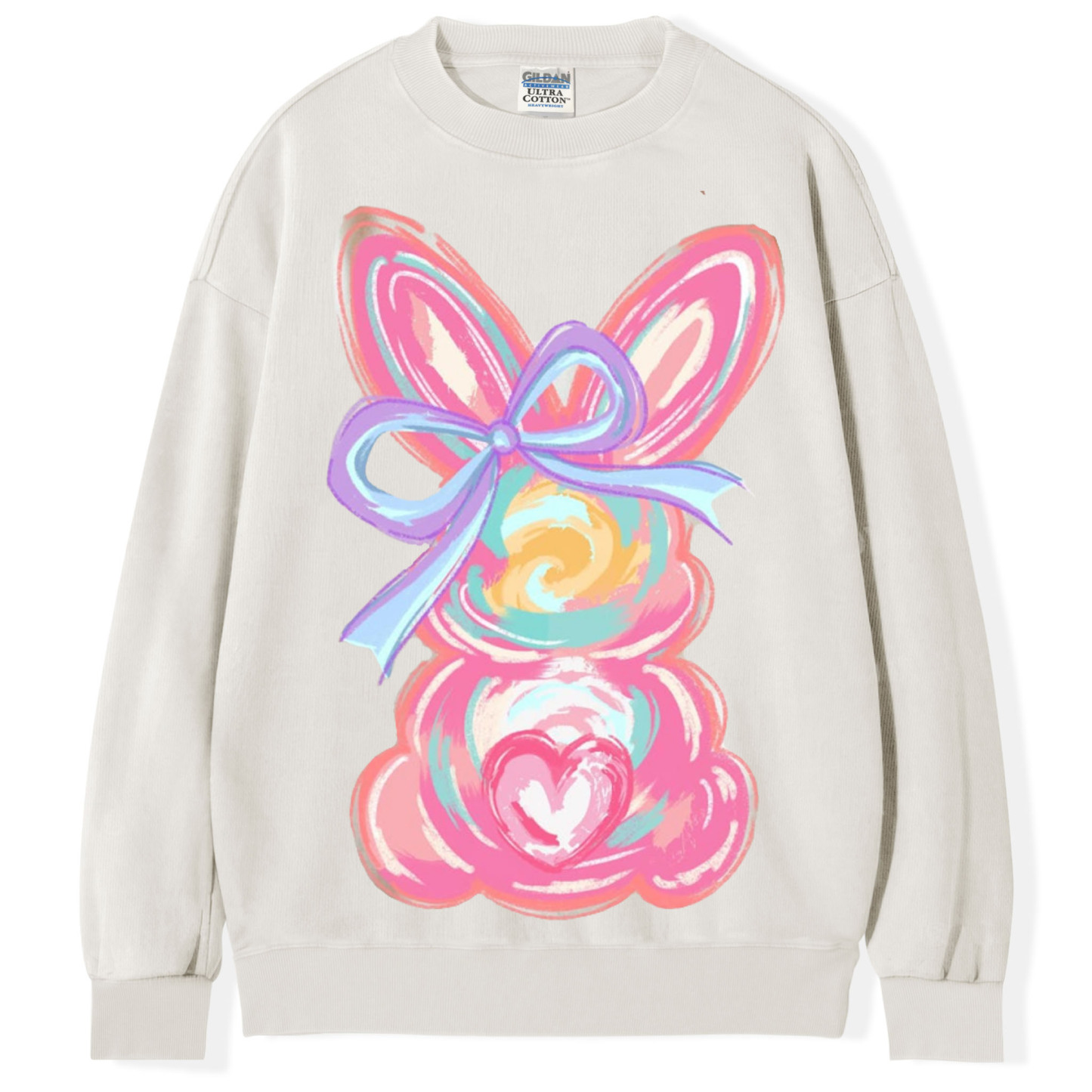 Brushstroke Bunny Easter T-shirt/Sweatshirt