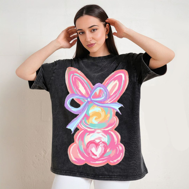 Brushstroke Bunny Easter T-shirt/Sweatshirt