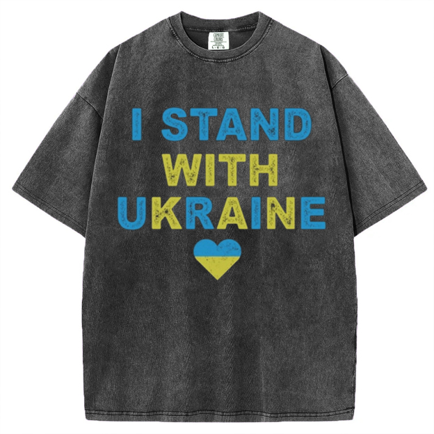 Comfort Colors I Stand With Ukraine T-shirt