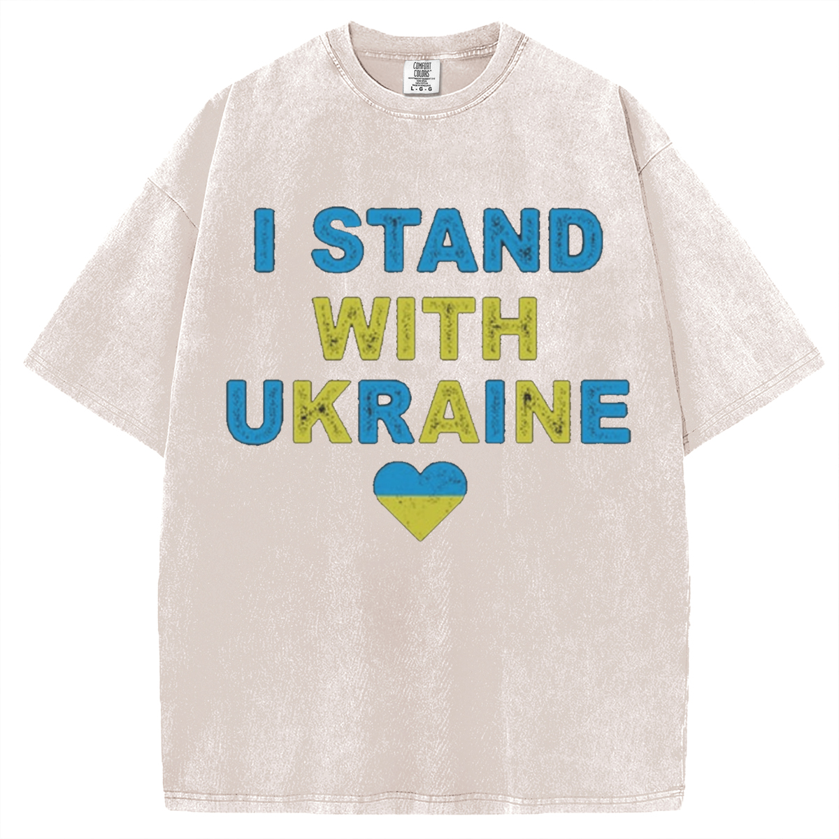 Comfort Colors I Stand With Ukraine T-shirt