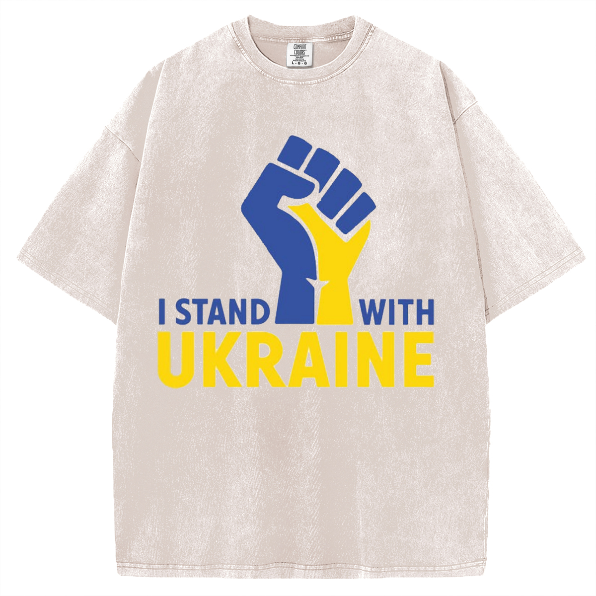 Comfort Colors I Stand With Ukraine T-shirt