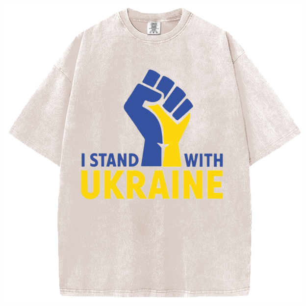 Comfort Colors I Stand With Ukraine T-shirt