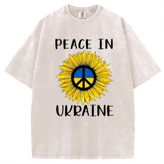 Comfort Colors Peace In Ukraine T-shirt