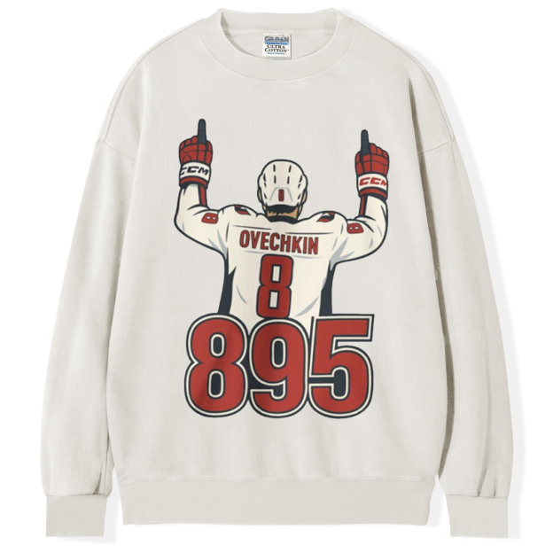 Alexander Ovechkin 895 Goals Record T-shirt/Sweatshirt