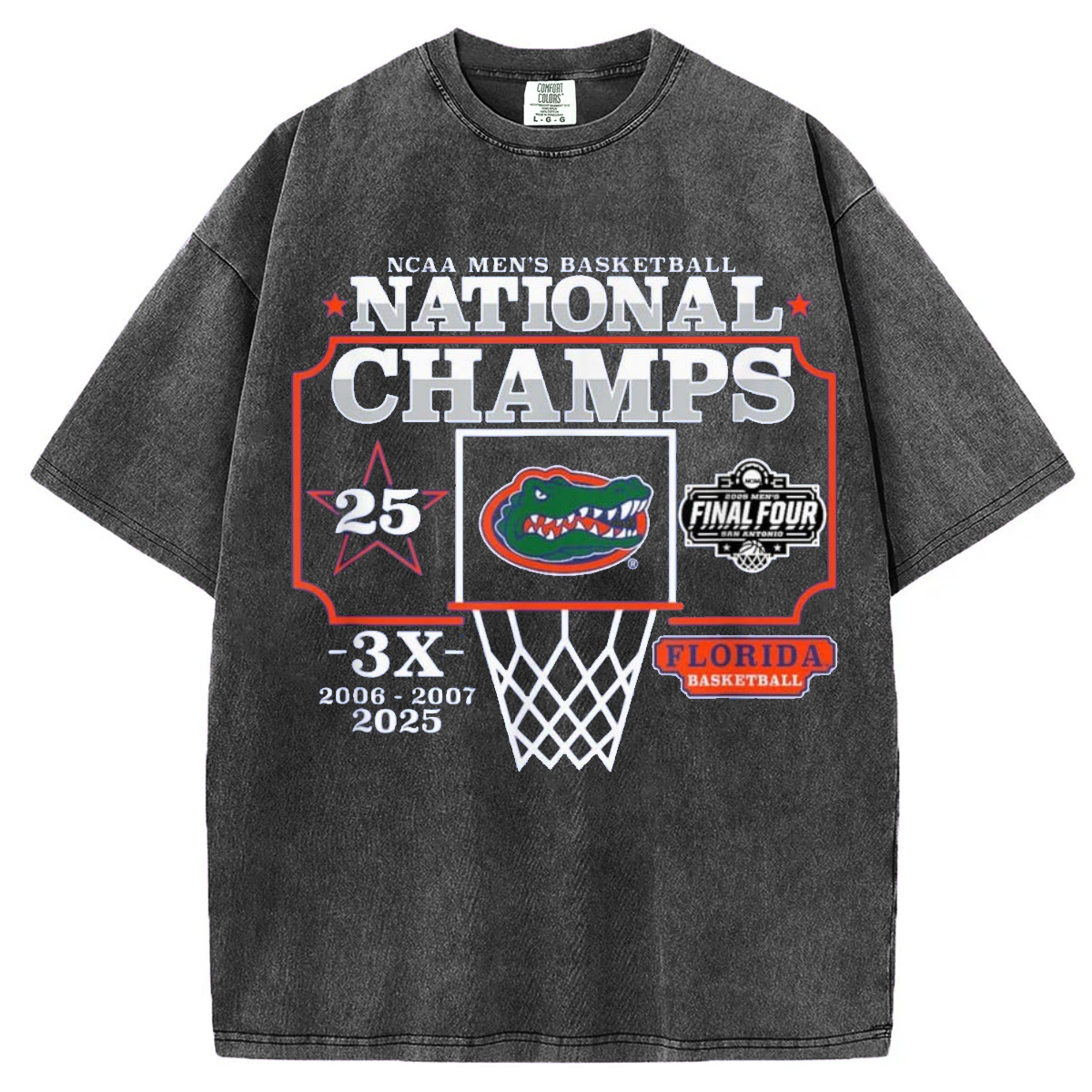 Florida Gators Basketball 2025 National Champions T-shirt/Sweatshirt
