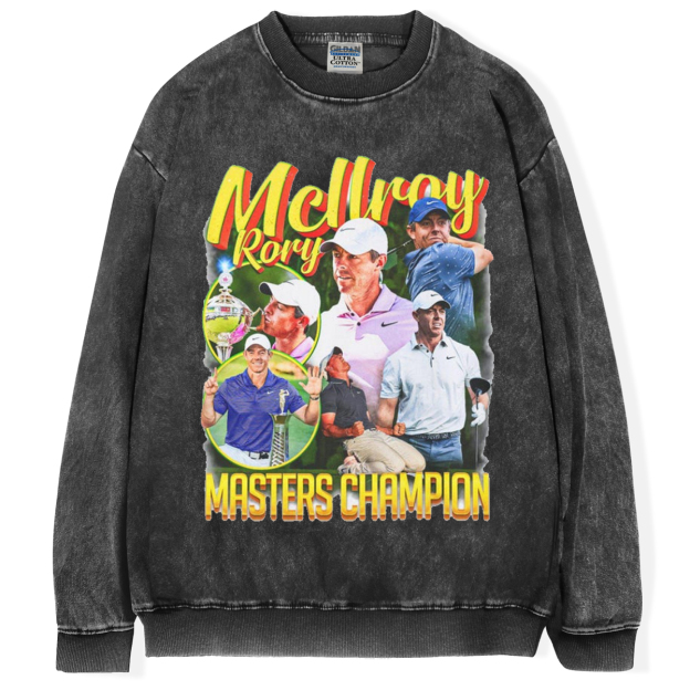 Vintage Rory McIlroy Masters Champion Tribute T-shirt/Sweatshirt
