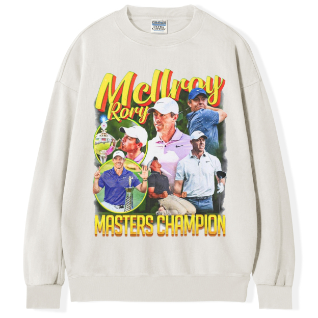 Vintage Rory McIlroy Masters Champion Tribute T-shirt/Sweatshirt