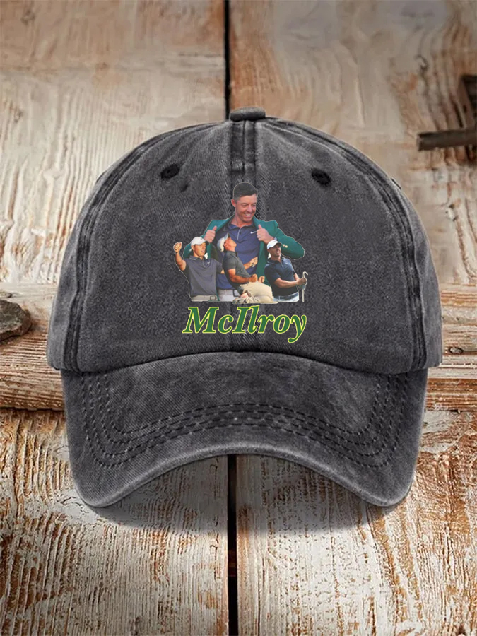 Rory McIlroy Masters Print Hat