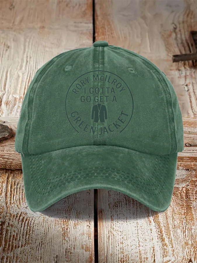 Golf Masters 2025 Rory McIlroy Print Hat