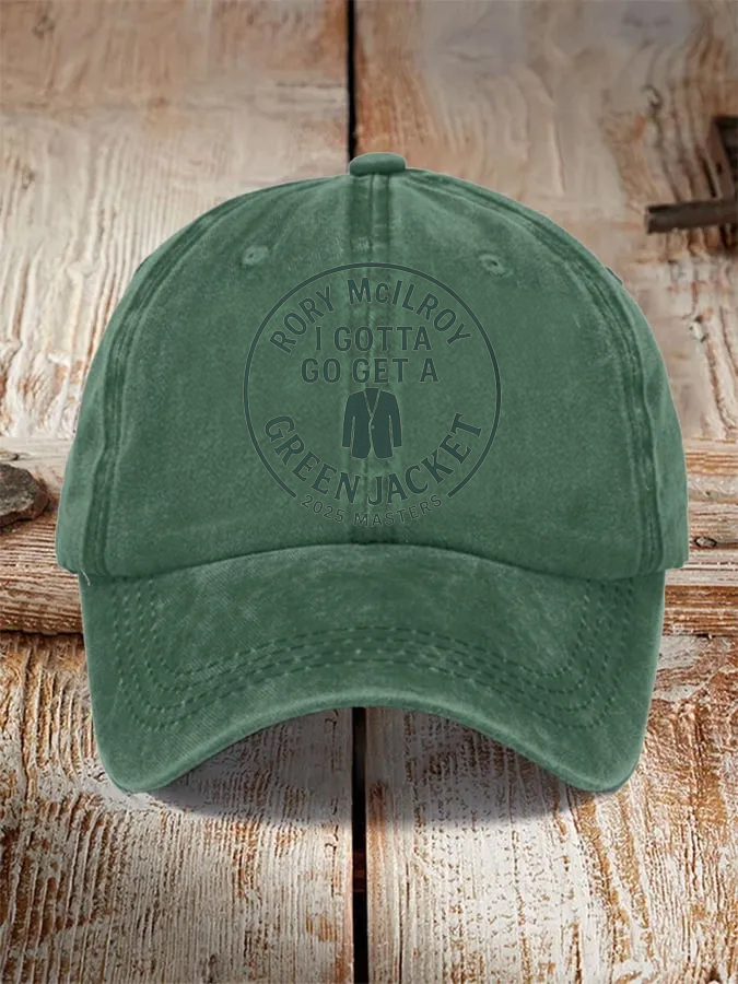 Golf Masters 2025 Rory McIlroy Print Hat