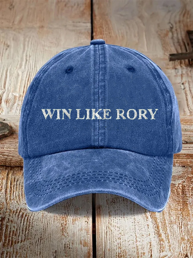 Rory McIlroy Grand Slam Champion Print Hat