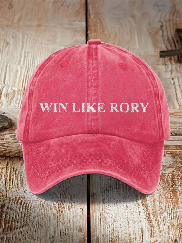 Rory McIlroy Grand Slam Champion Print Hat