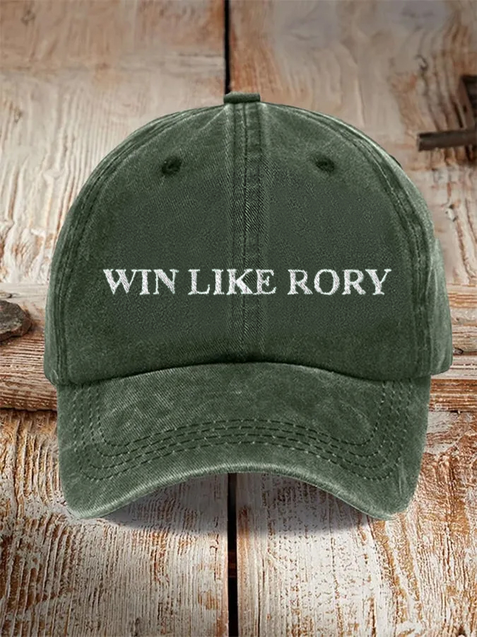 Rory McIlroy Grand Slam Champion Print Hat