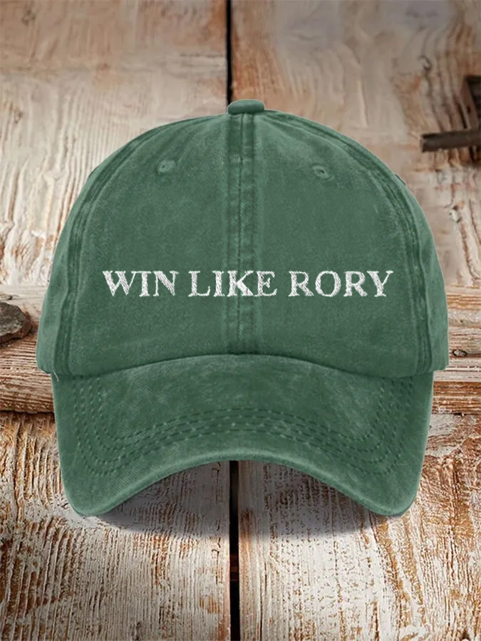 Rory McIlroy Grand Slam Champion Print Hat