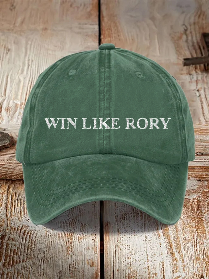 Rory McIlroy Grand Slam Champion Print Hat