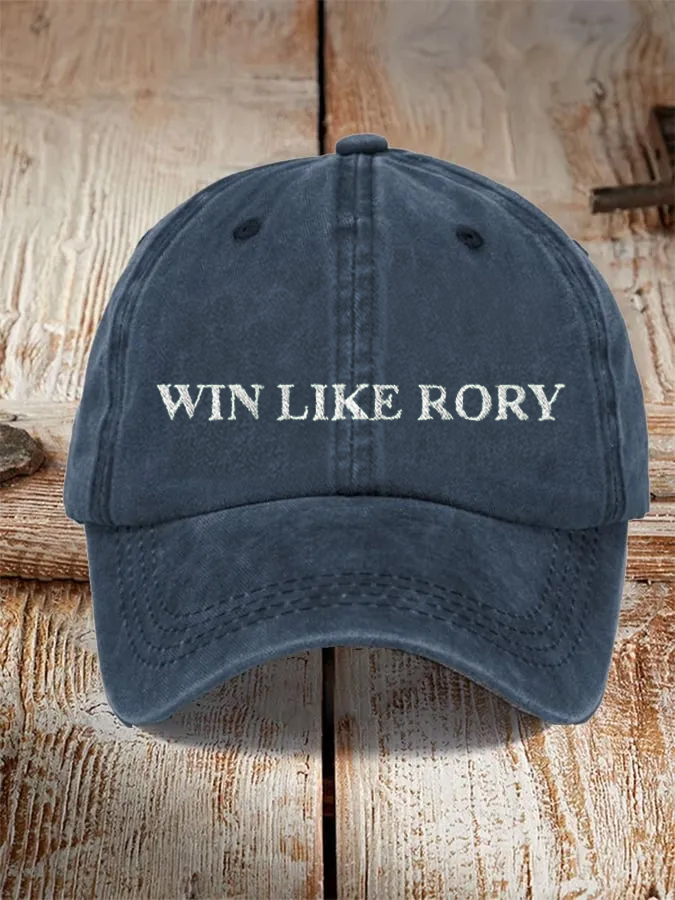 Rory McIlroy Grand Slam Champion Print Hat