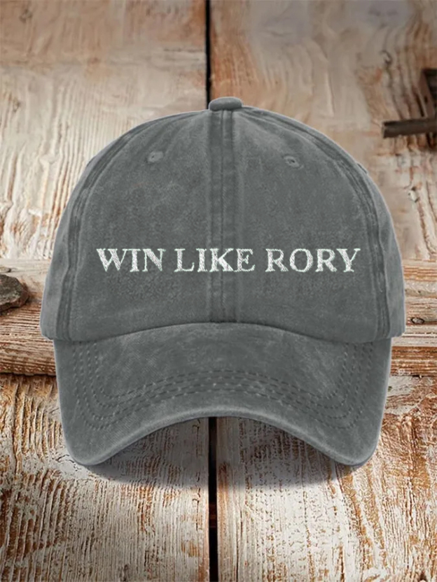 Rory McIlroy Grand Slam Champion Print Hat
