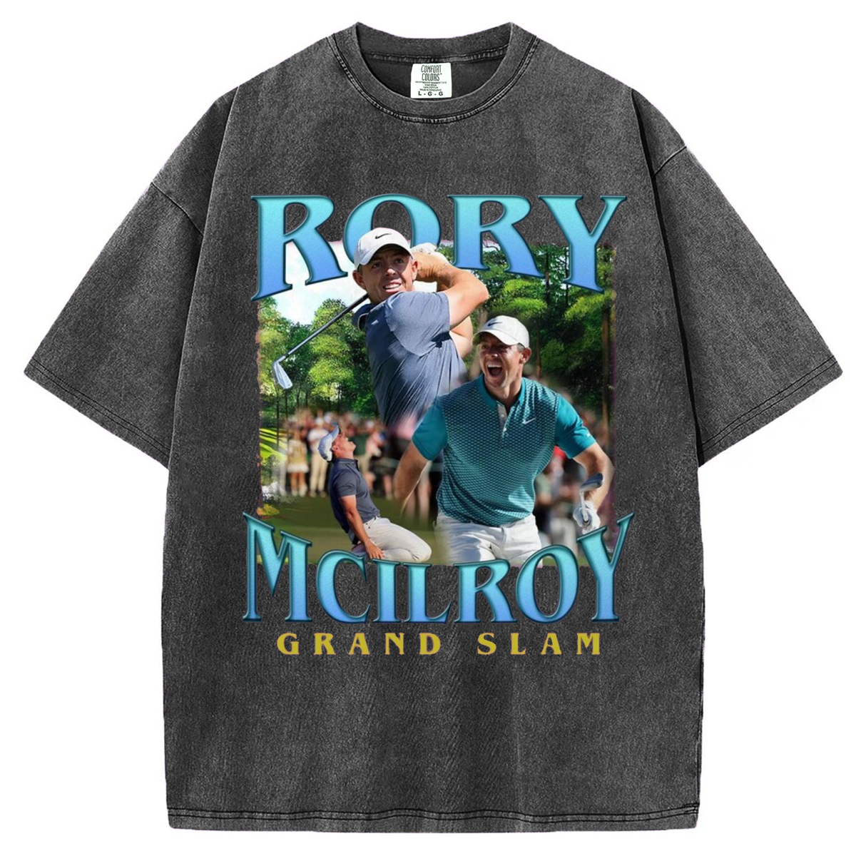 Comfort Color Vintage Rory Mcilroy T-shirt/Sweatshirt