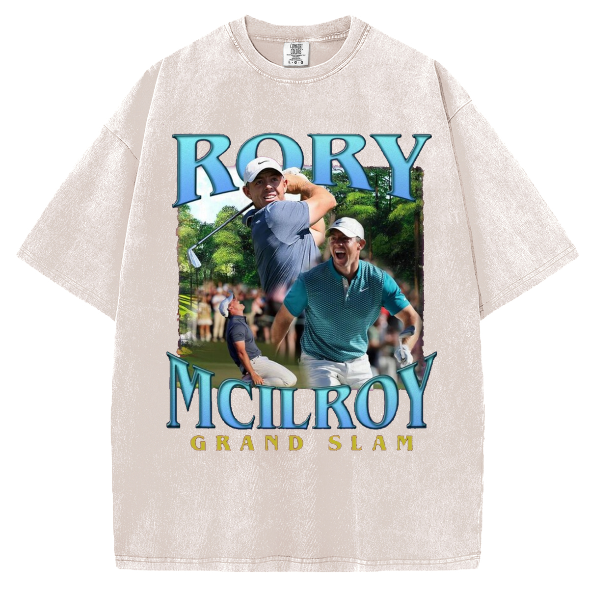 Comfort Color Vintage Rory Mcilroy T-shirt/Sweatshirt