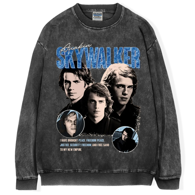 Vintage Oversized Anakin Skywalker T-shirt/Sweatshirt