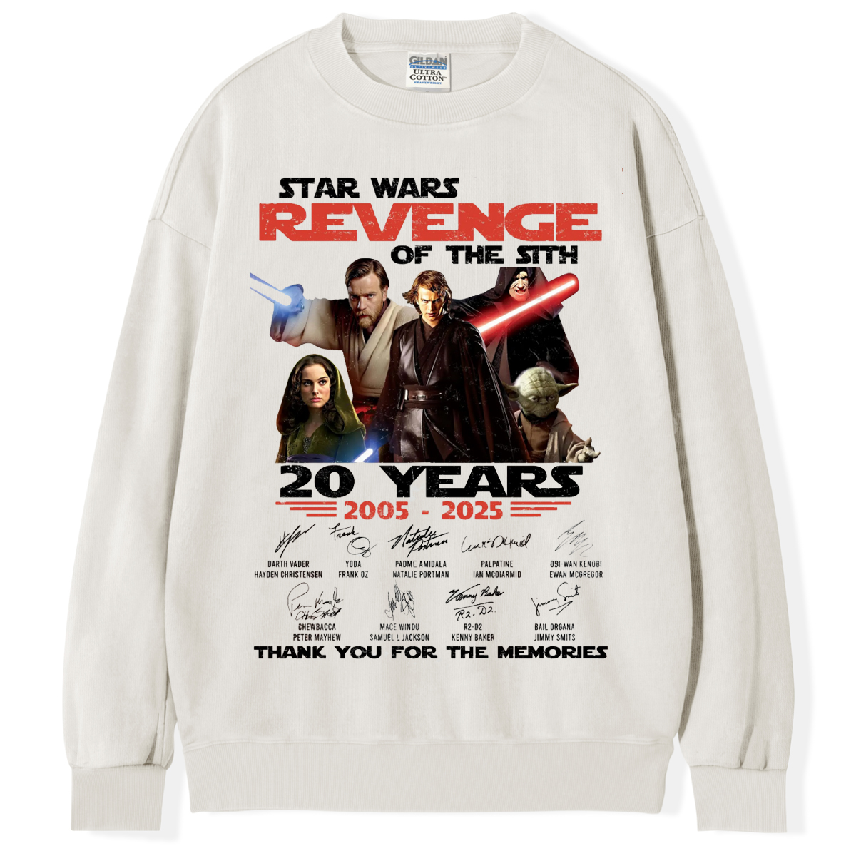Star Wars Revenge Of The Sith 20th Years T-shirt/Sweatshirt