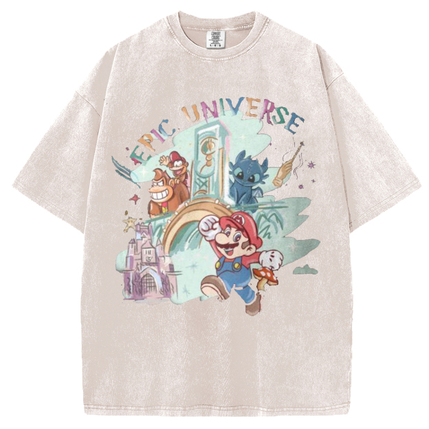 Retro Epic Universe Comfort Colors T-shirt/Sweatshirt