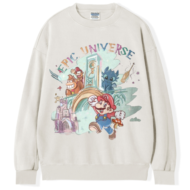 Retro Epic Universe Comfort Colors T-shirt/Sweatshirt