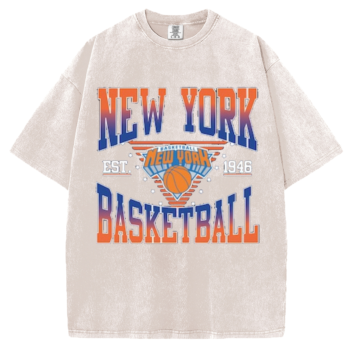 New York Retro Basketball T-shirt/Sweatshirt
