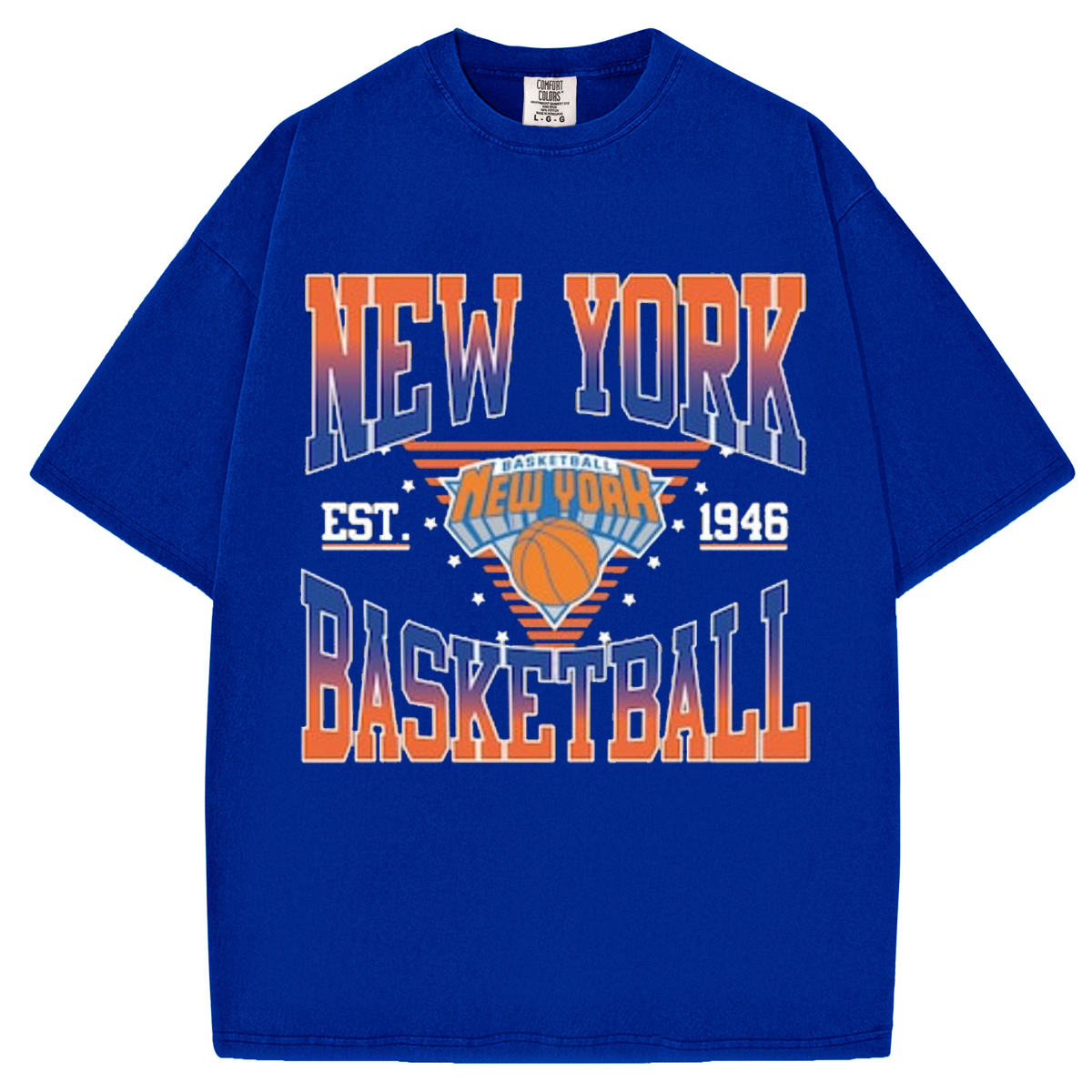 New York Retro Basketball T-shirt/Sweatshirt