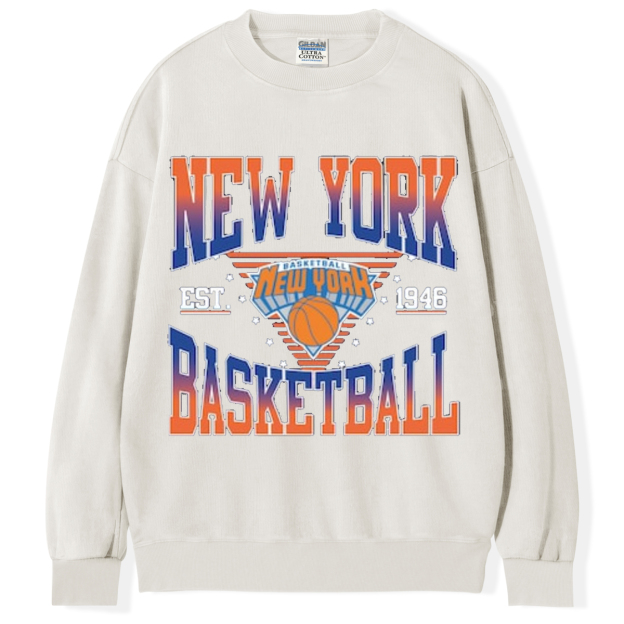 New York Retro Basketball T-shirt/Sweatshirt