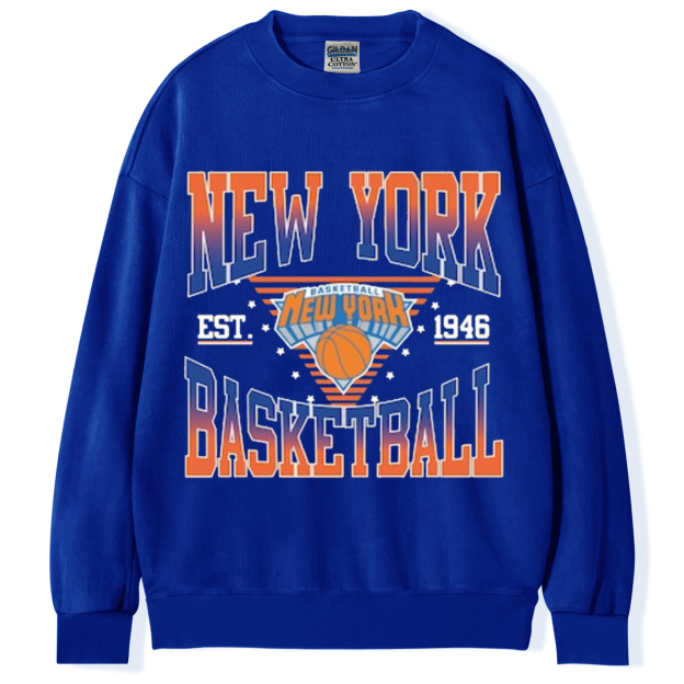 New York Retro Basketball T-shirt/Sweatshirt
