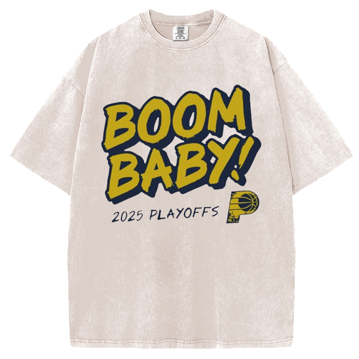 Indiana Pacers Boom Baby 2025 Playoffs T-shirt/Sweatshirt