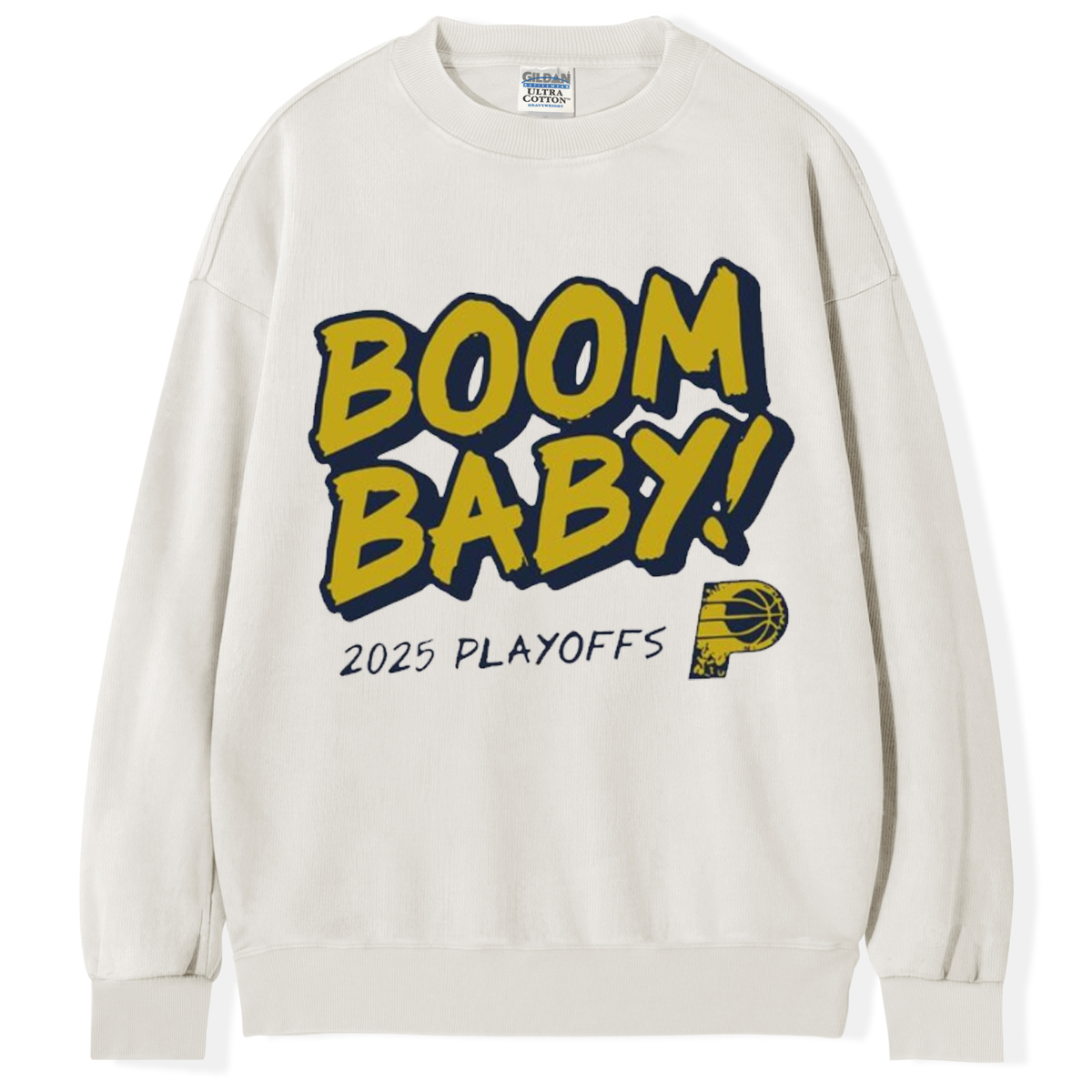 Indiana Pacers Boom Baby 2025 Playoffs T-shirt/Sweatshirt