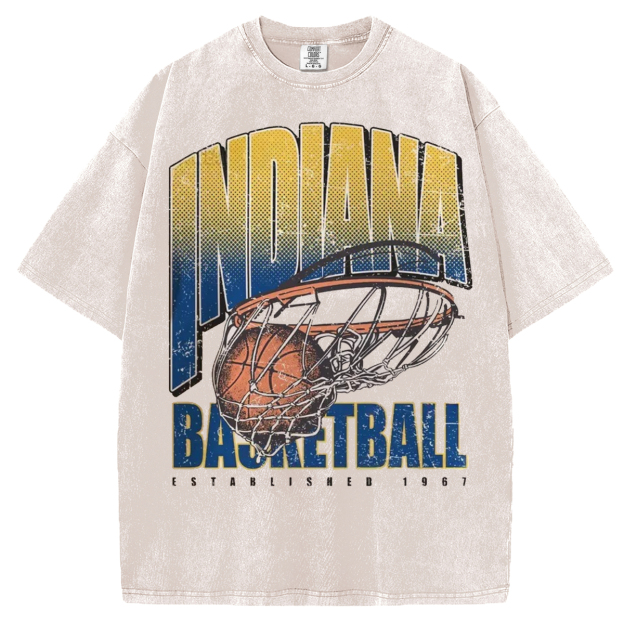 Indiana Basketball Comfort Colors Vintage Style T-shirt/Sweatshirt